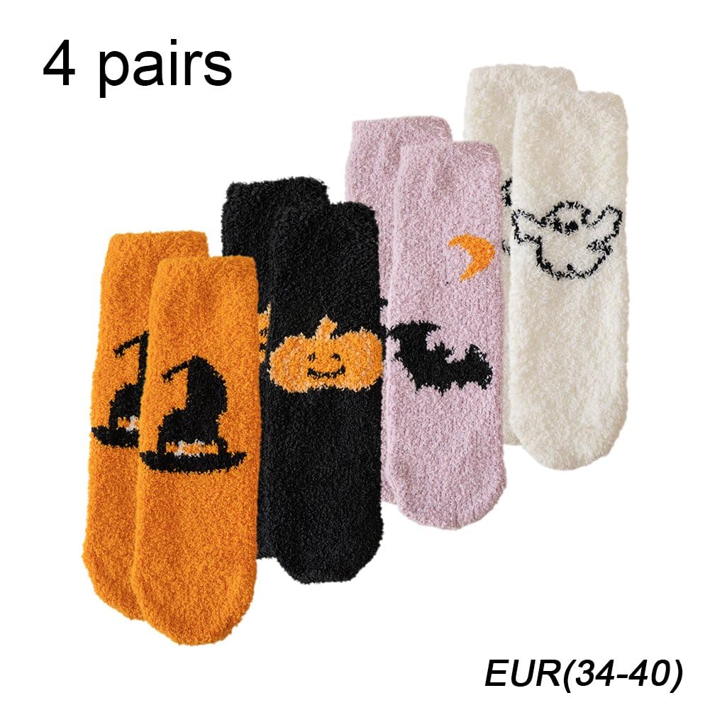 Chaussettes Antiglisse à Rayures Motif Halloween Effet Lumineux Gris Garçon | Okaïdi & Obaïbi