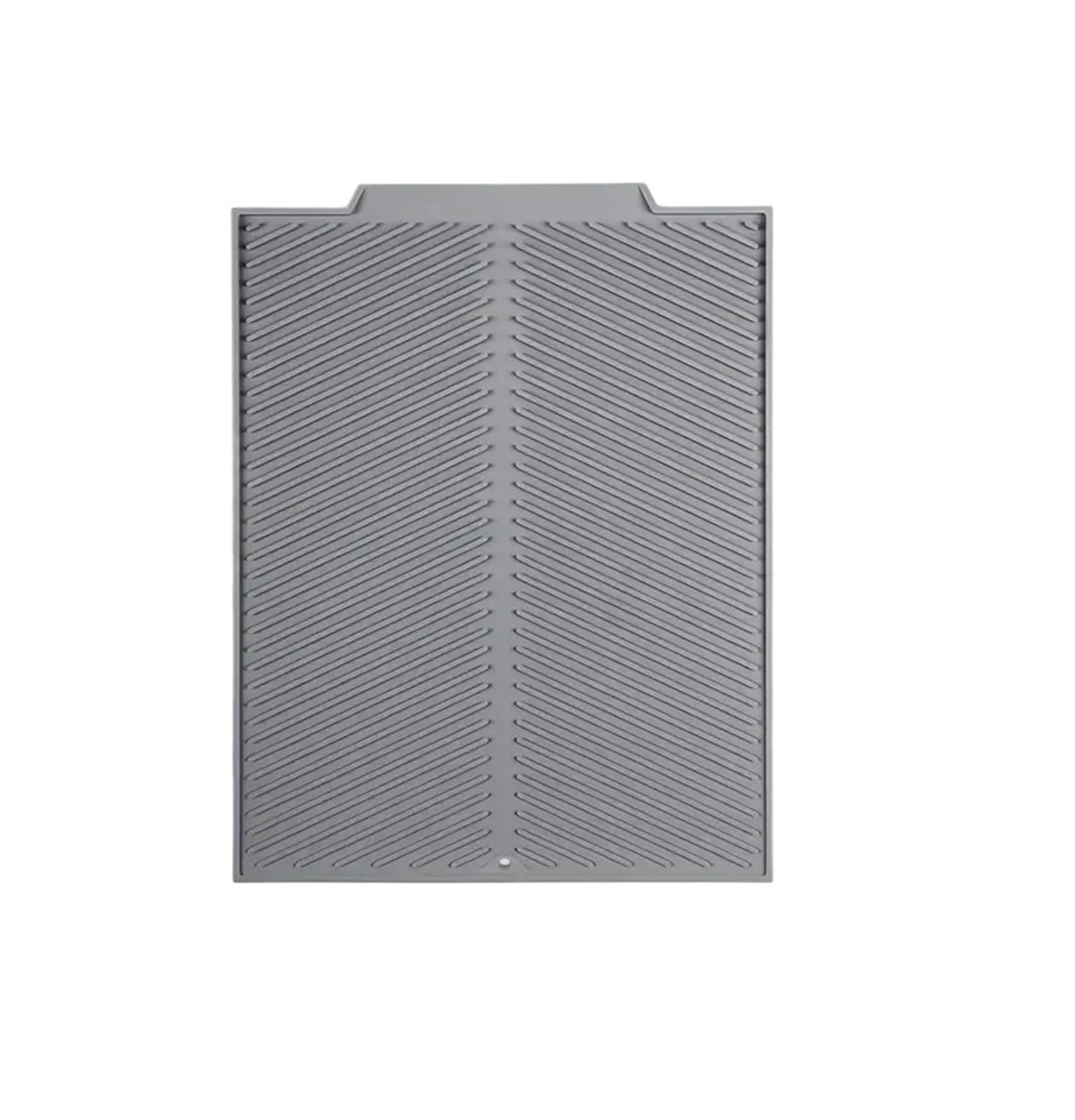 Silikon-Abtropfmatte, Abtropfmatte, zusammenklappbare Abtropfmatte, große Abtropfmatte, Abtropfmatte, hitzebeständiger Topf(Large)