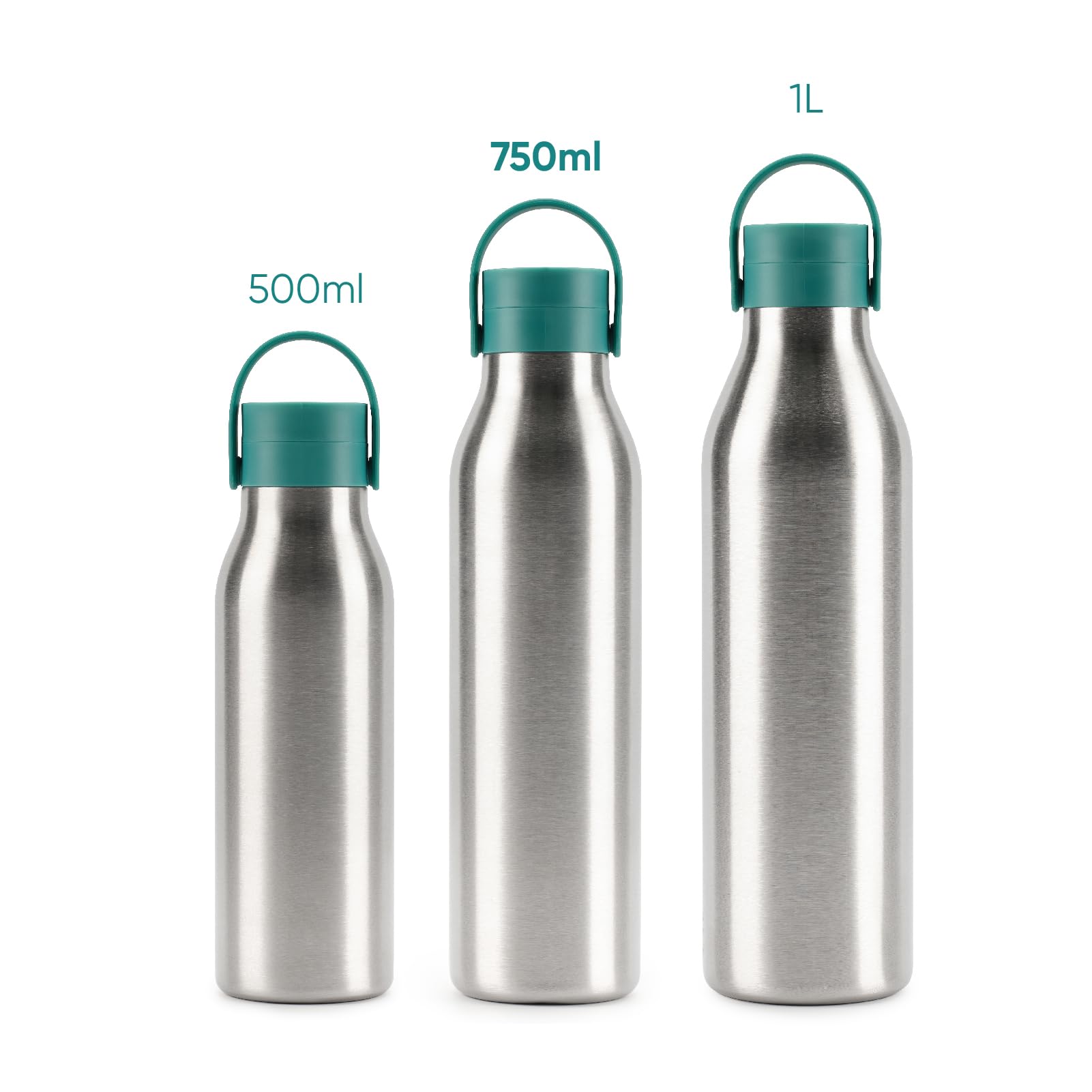 Circular&Co (Previous Generation) 750ml Stainless Steel Reusable Water Bottle, Insulated, Double Walled - Image 3