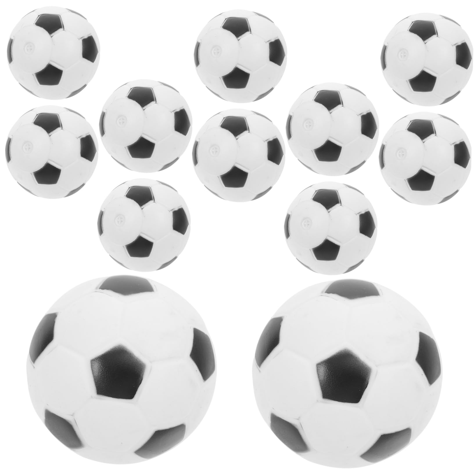 Abaodam 4 Set Di Decorazioni Per Dolci A Forma Di Calcio Decorazioni Per Torte A Forma Di Calcio Forniture Per Feste Di Compleanno 12 Pezzi * 4