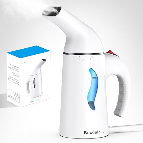 Vaporizador para quitar arrugas de ropa, vaporizador portátil de mano para ropa, 1 libra ligeramente, cable de alimentación de 8 pies de largo, 8