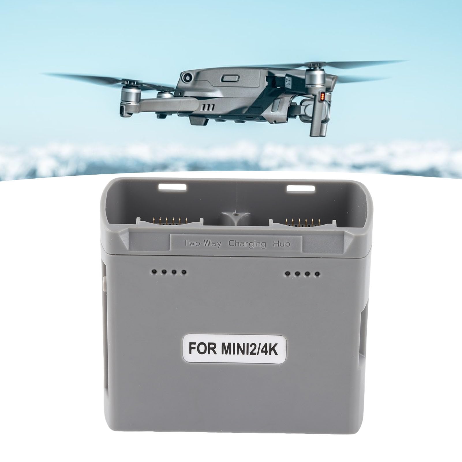 FILFEEL Batteria per Drone a Doppia Via con PD Fast per 4K Mini2 SE - Hub di Ricarica Portatile