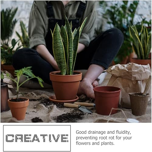 Miniatura 7 de Yardwe 100 cojines de pantalla para pérdida de agujeros inferiores, almohadillas de malla para bonsái, alfombrilla de rejilla, accesorio para