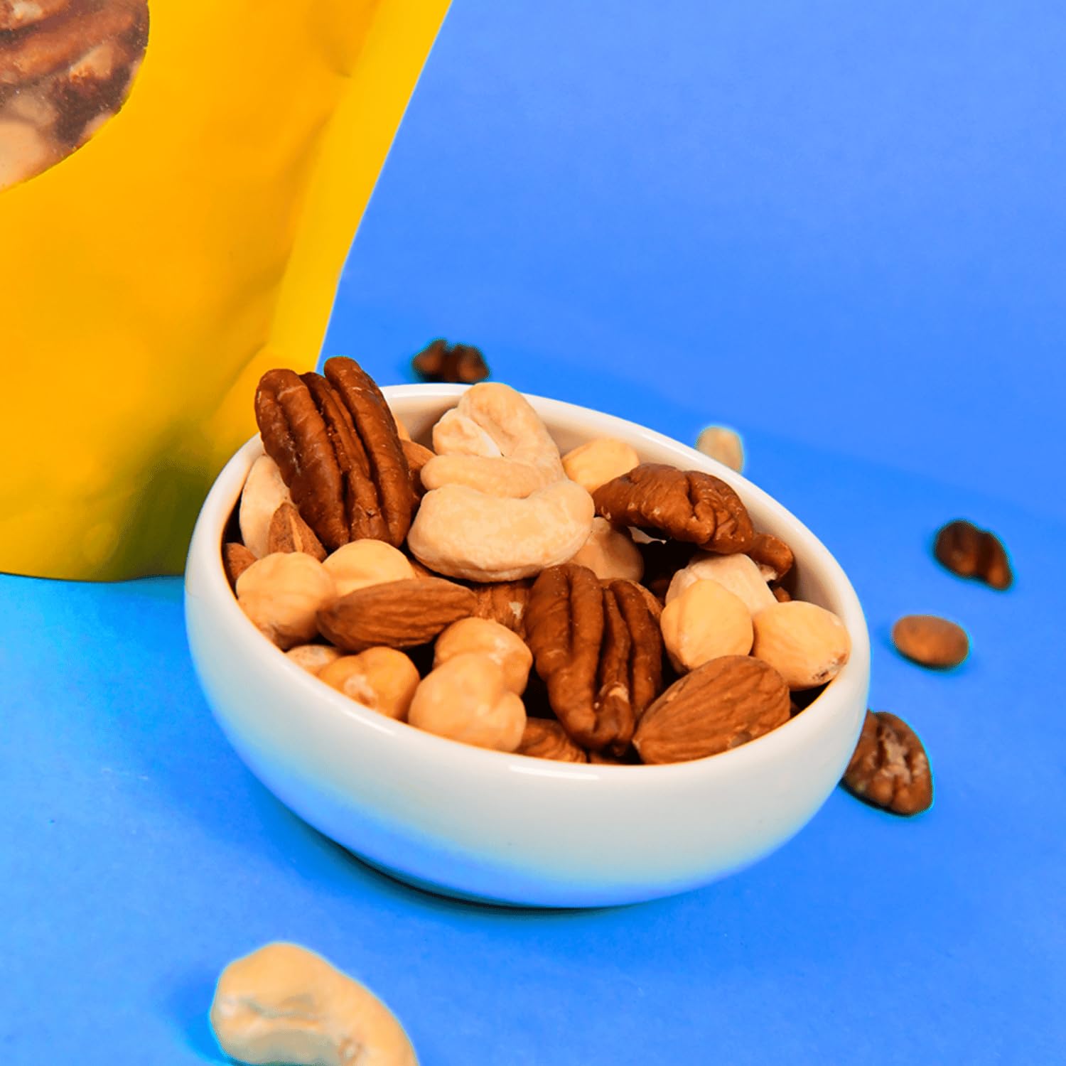 Mix natural de frutos secos 900 gr nut&me | Sin gluten | Vegano | Frutos secos premium | Perfecto para entrenar | Pack 6 x 150 gr