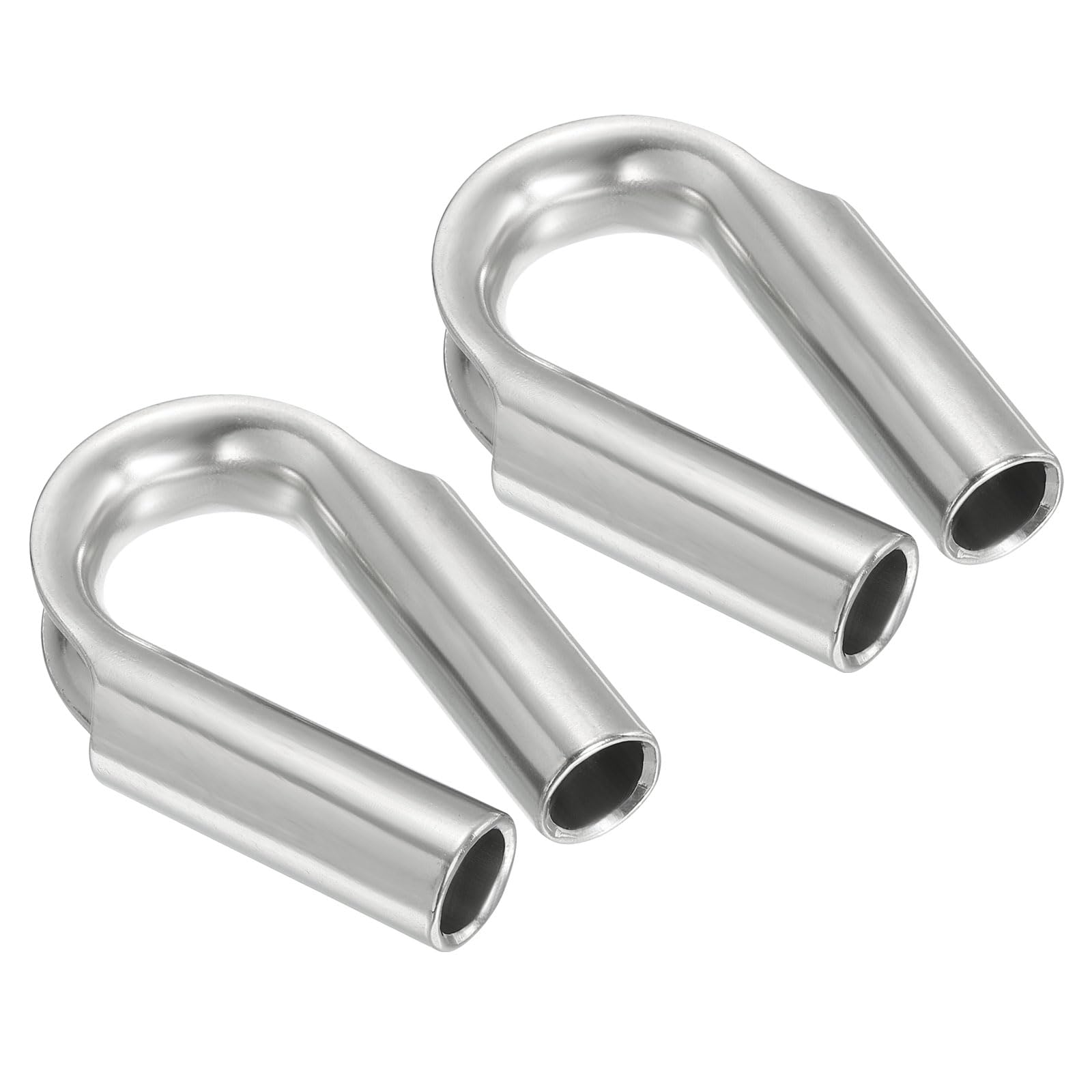 MarineNow Wire Rope Tube Thimble 316 Stainless Steel Choose Size And Quantity (8mm (5/16"), 02-Pack - View #7
