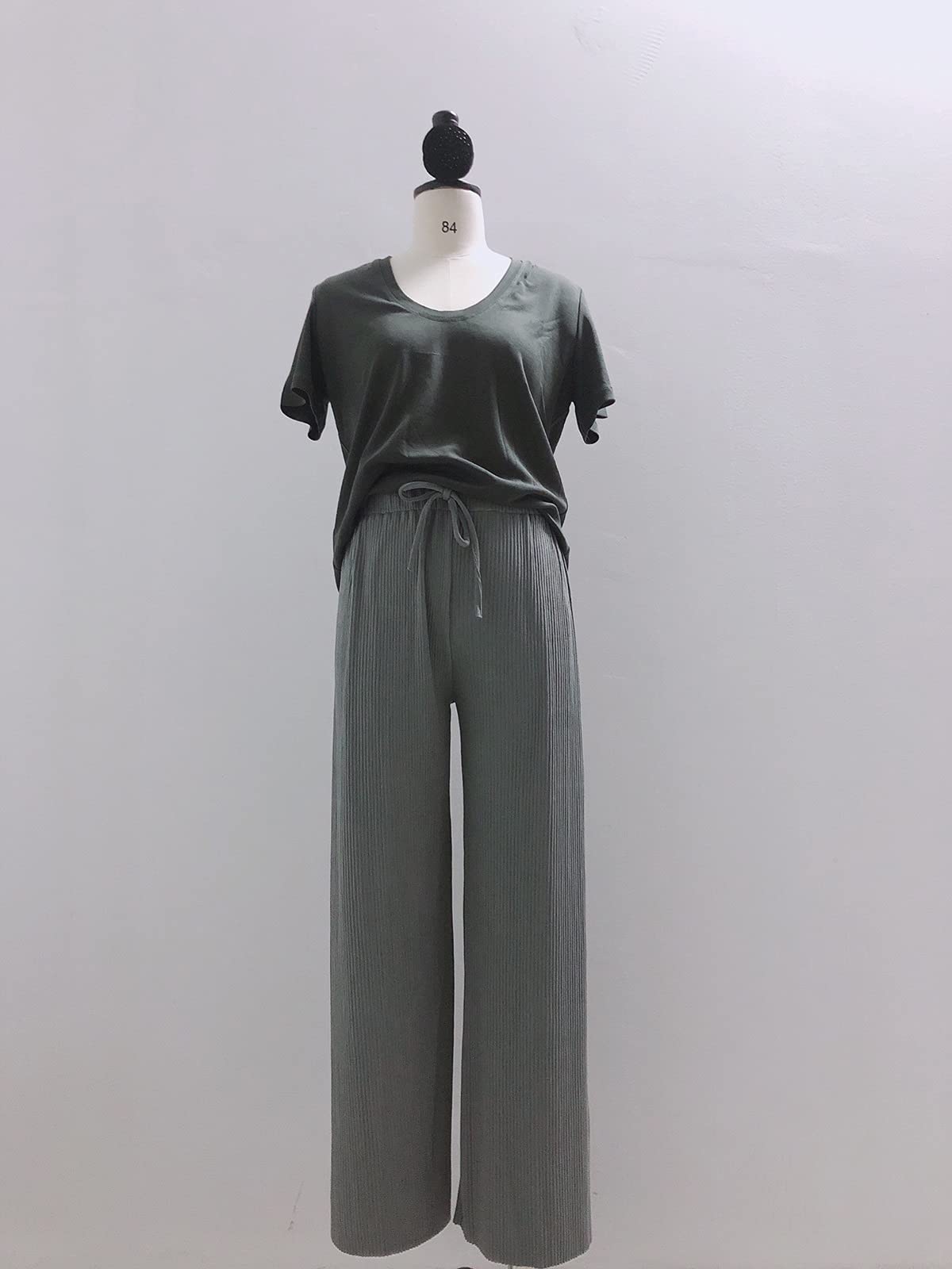sdneNest Maniquí de costura de talla grande para mujer, forma de vestido de media escala, modelo de torso femenino para coser ropa de niñas, hermoso paisaje, blanco-X