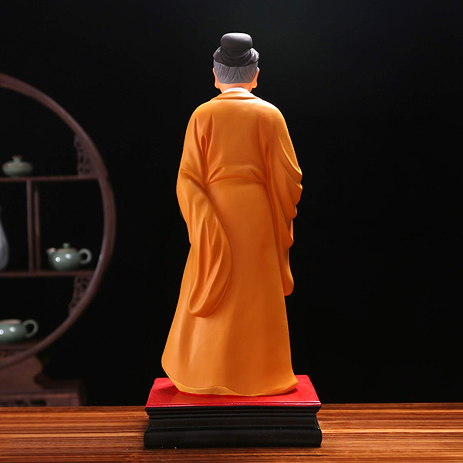 For el hogar, oficina, escritorio, mesa, baño, decoración, Buda sentado, estatua de Buda Feng Shui chino, artículos de decoración de escritorio, colección de estatuas de protección de la fortuna, buen