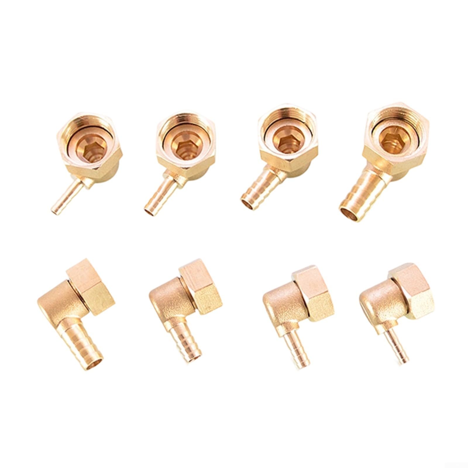 Raccord PEX coude femelle 1,27 cm NPT x 8 mm laiton tuyau PEX B lot de 20