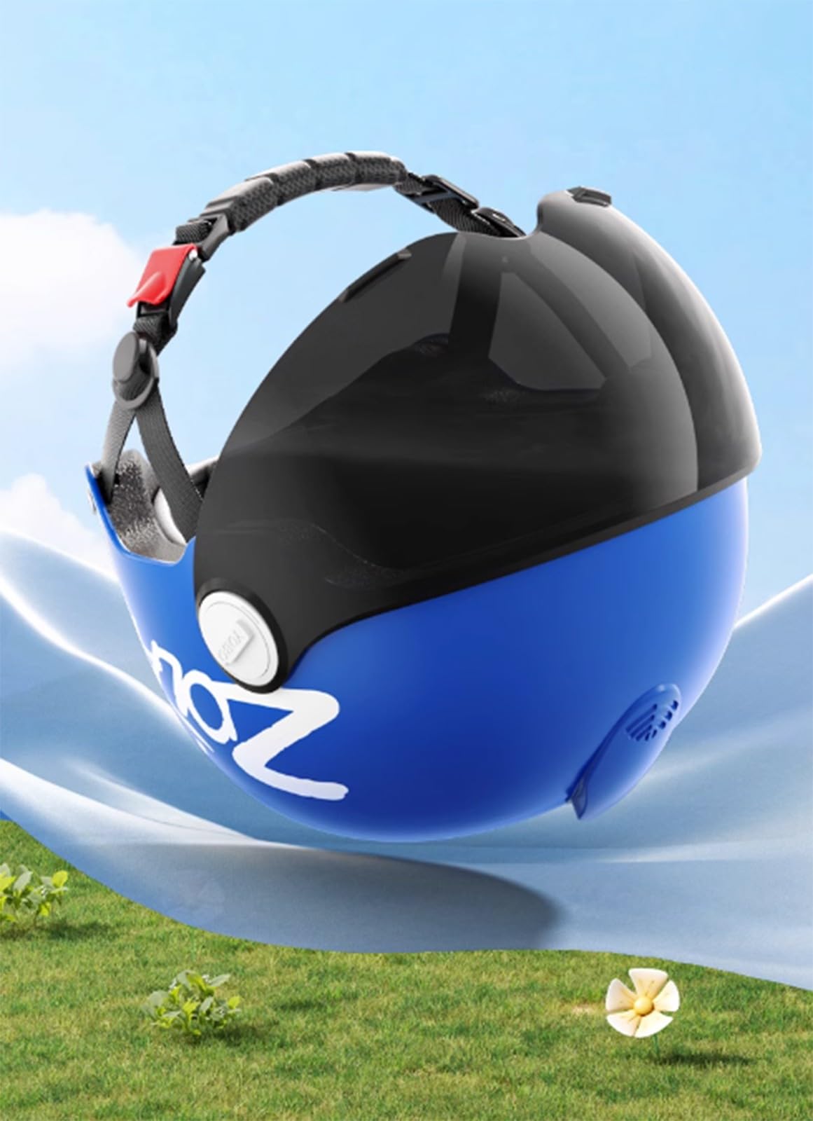 Medio Casco De Motocicleta 3/4 para Niños, con Visera Cascos Abiertos De Calle para Niños Y Niñas para Scooter ATV Ciclomotor Aprobado ECE F,48-55CM