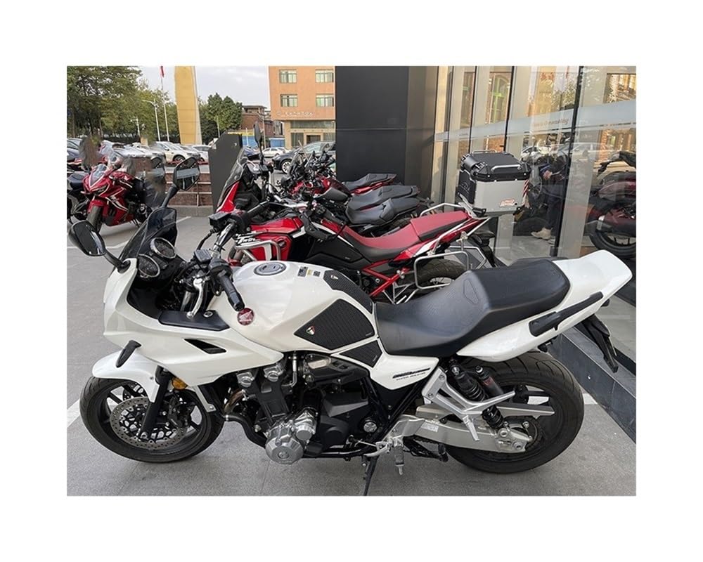 para CB1300 Almohadilla Protectora para Tanque de Motocicleta Agarre para Rodilla de Gas Almohadilla de tracción para Tanque Lateral 06-21 2021 Almohadilla depósito