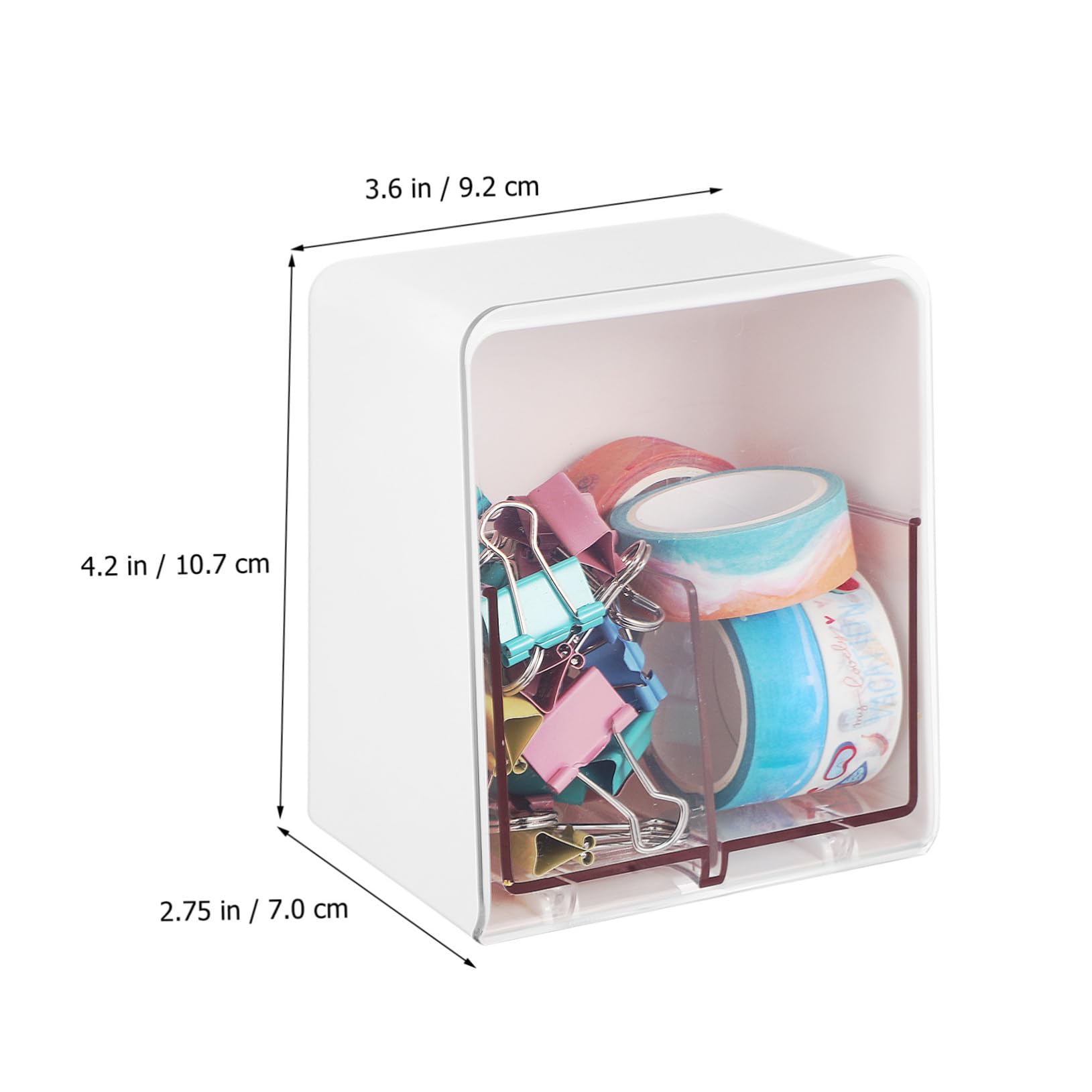 Alipis 3 Piezas Caja De Hisopos De Algodón Rondas De Algodón Bastoncillos De para Bebés Bolas De Gigantes Almohadillas Dispensador Soporte De El Plastico