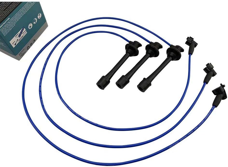 Cable Master Spark Plug Wires Compatible with ES300 Avalon Camry Sienna Solara 3.0L V6 1996-2003