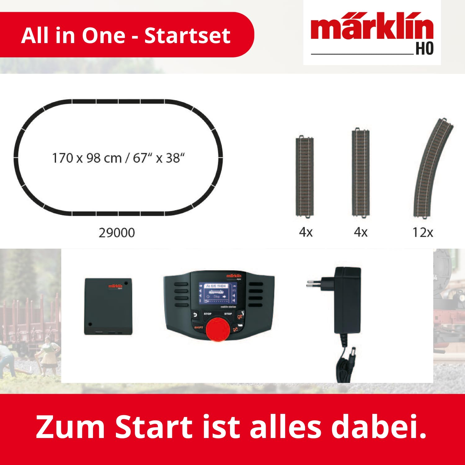Märklin 29000 – Digital di Start Confezione MS2, Multicolore