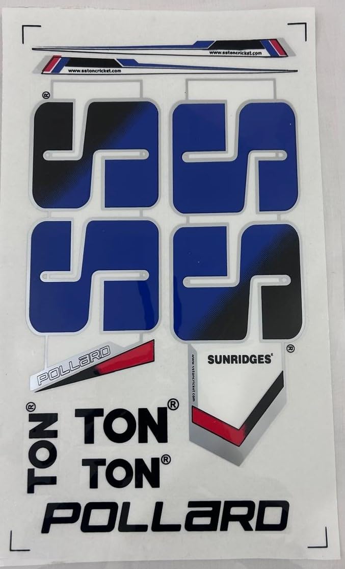 R-19 Cricket BAT Sticker | English Willow | BLUE-70 |