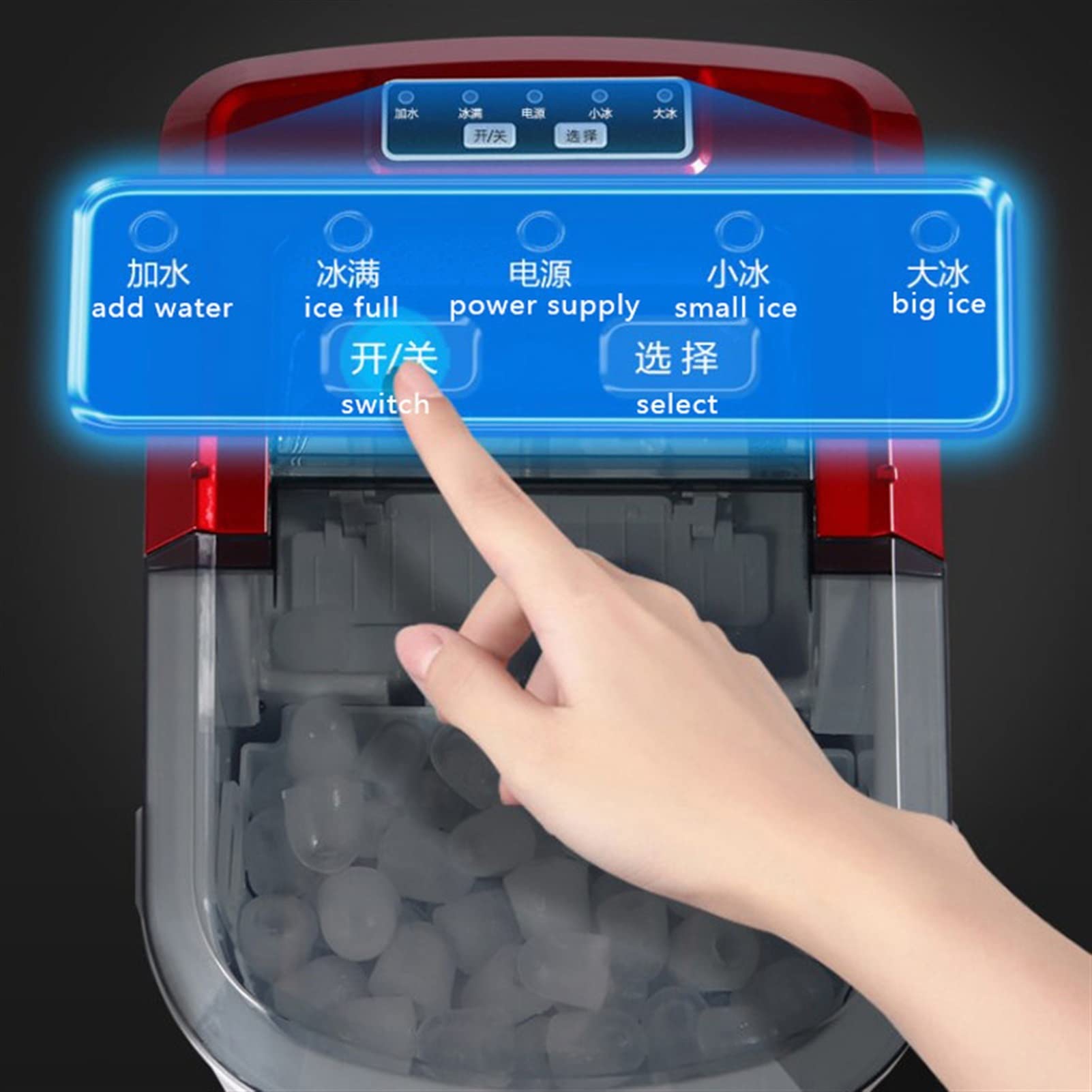 Amazon.co.jp: 製氷機 キューブアイス アイスメーカー 15kg/24時間