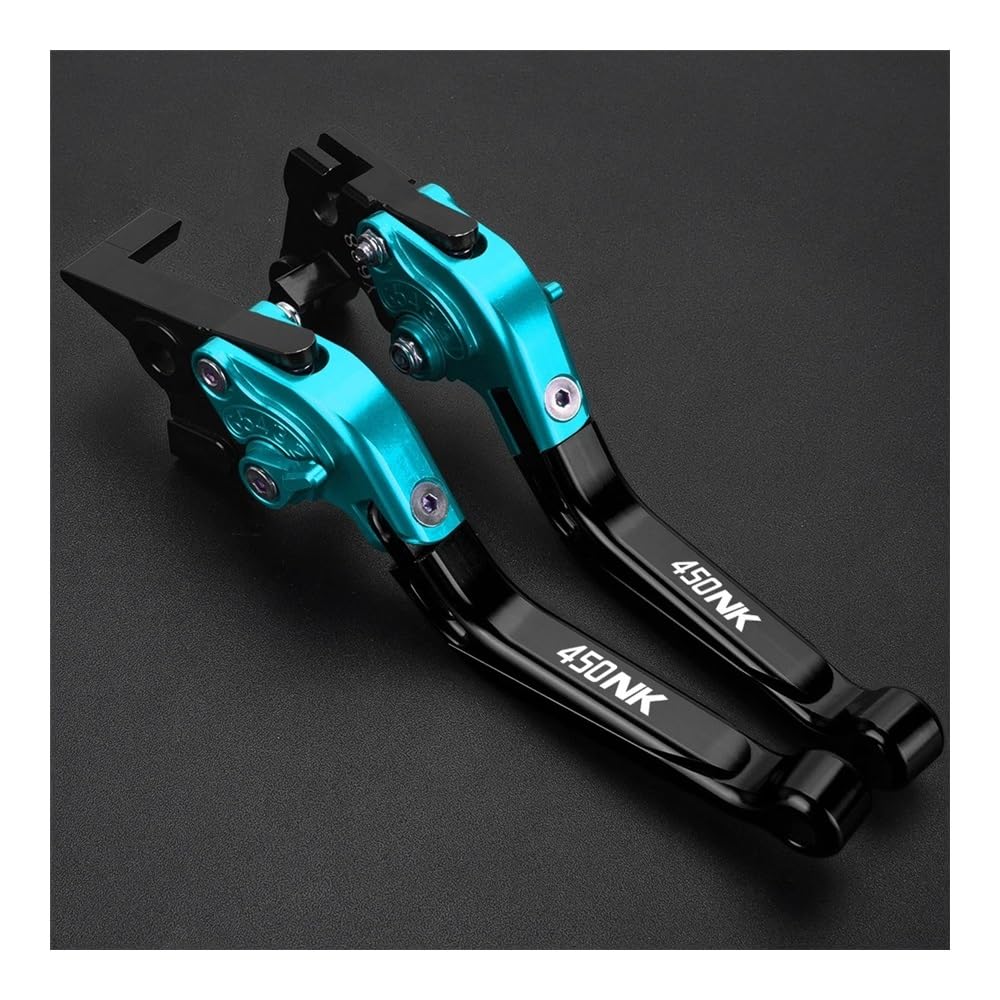 ZDGxfhSRH Motorcycle Brake Clutch Levers Motorcycle Accessories Extendable Adjustable Brake Clutch Levers for CFMOTO 450NK CF450NK NK450 2023 2024 2025 2026