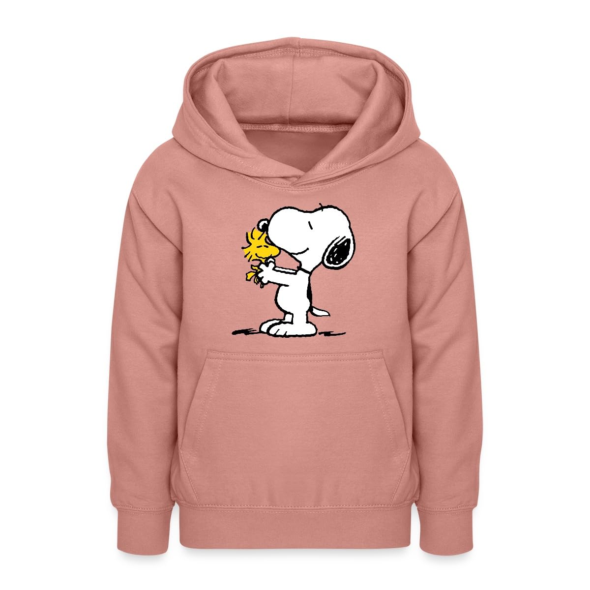 Spreadshirt Peanuts Snoopy and Woodstock Teen Hoodie