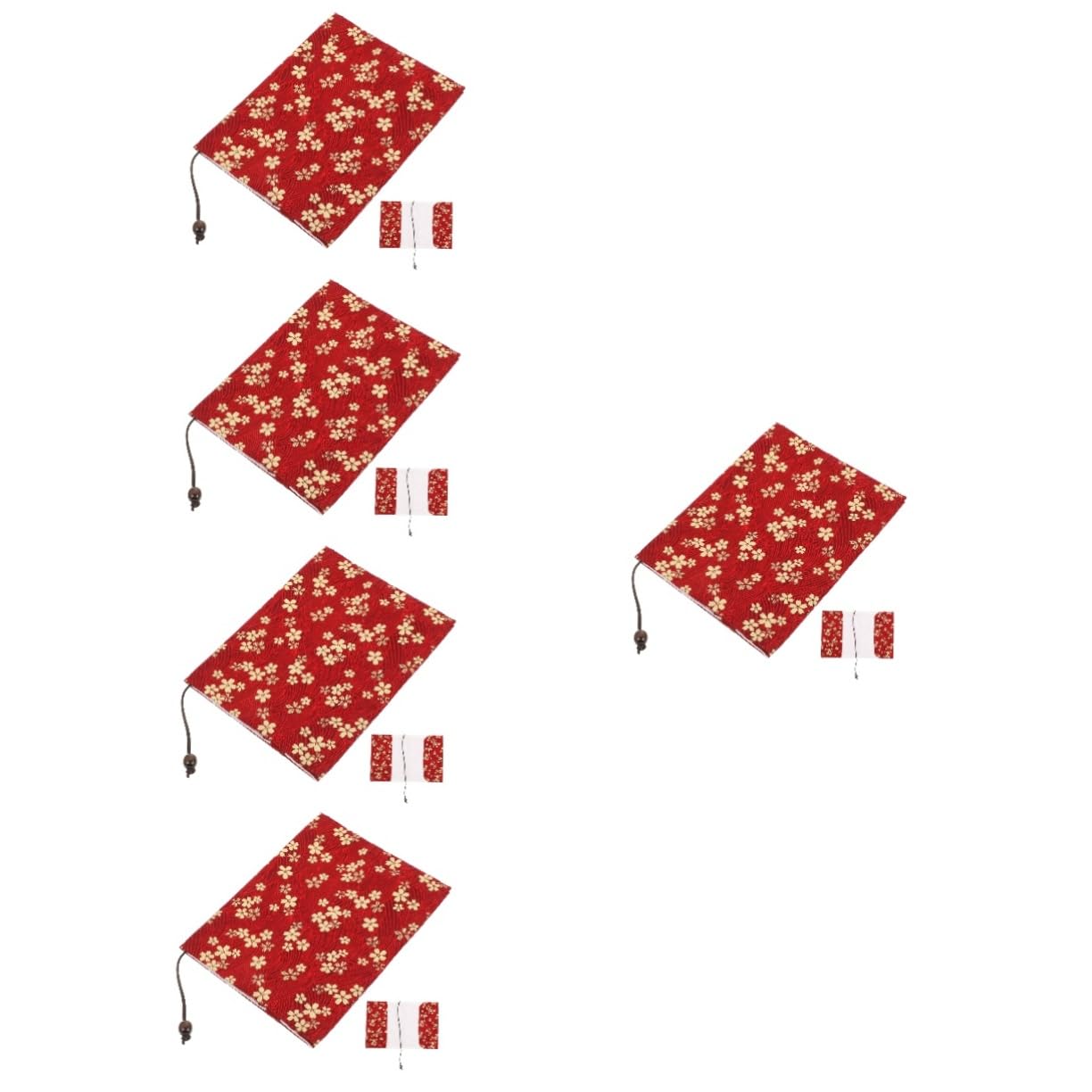 NUOBESTY 5 Fundas Decorativas Para Libros De Estudiantes Creativas Hechas A Mano Protectoras De Moda Para Libros Escolares.