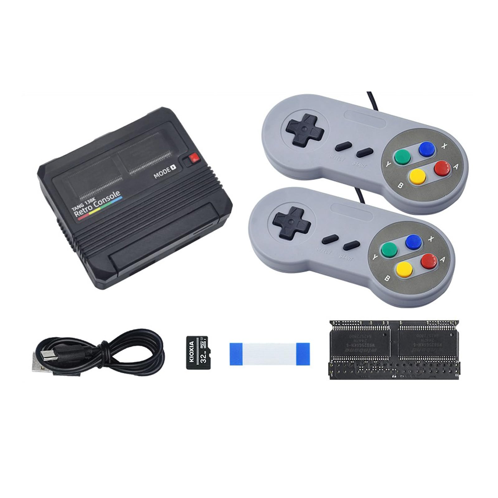 Sipeed Tang Console Retro Game Console FPGA Dev Board, fino a 138K LUT4 Dual-PMOD Dual 40P PCIe Gen2/3x1 HDMI TX x1, compatibile con RPi 5 PCIe FPC, per sviluppatori FPGA (138K, console Premium)
