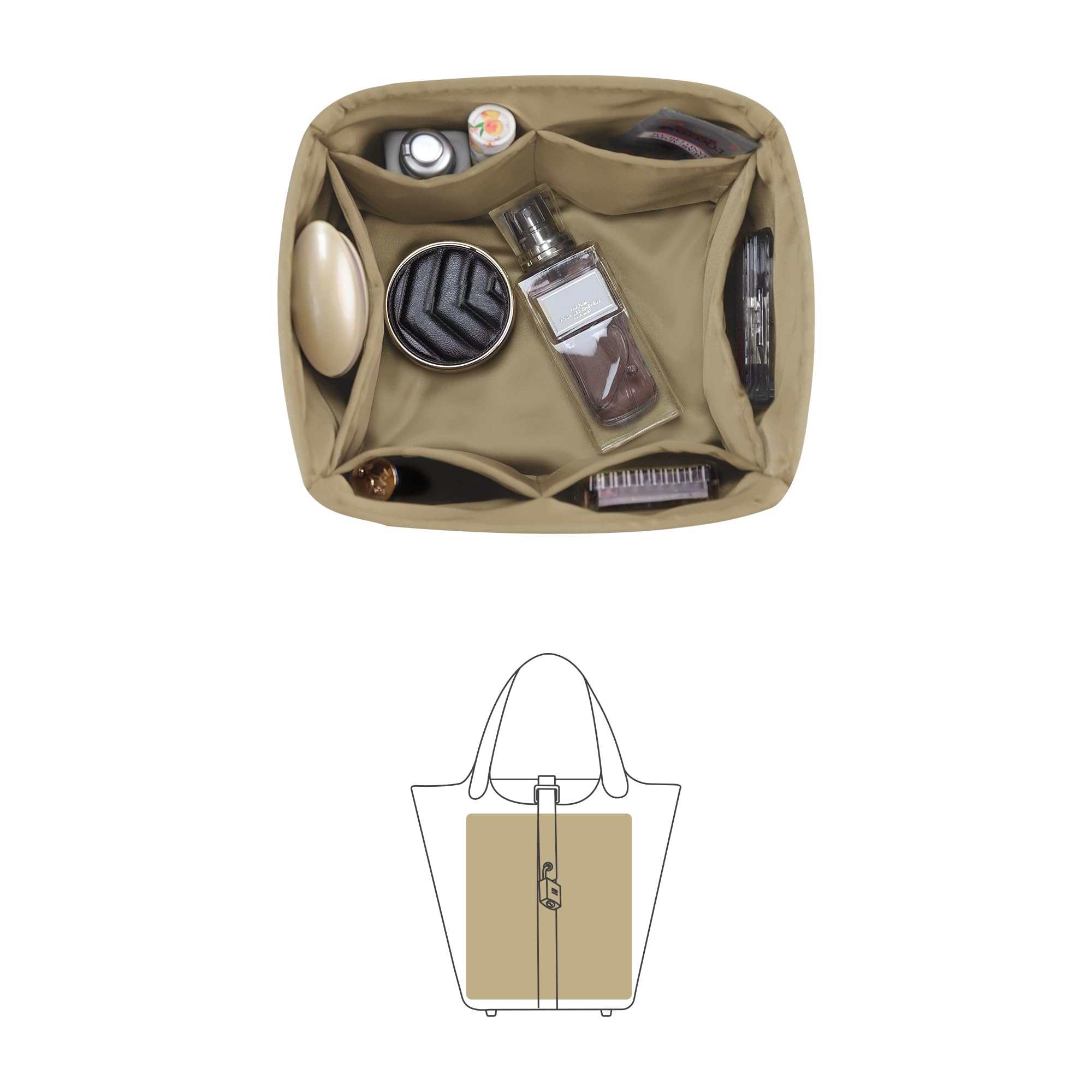 Amazon.co.jp: KINGS IN BAG バッグインバッグ 高級バッグイン