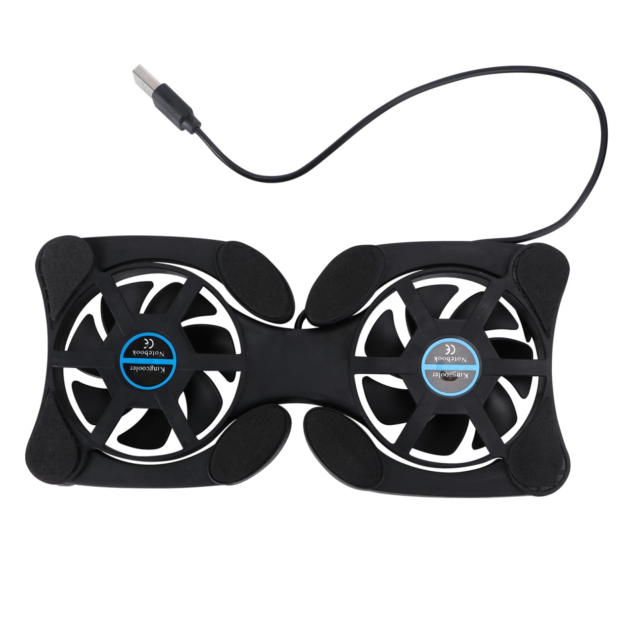 OSALADI Tapis de refroidissement pour ordinateur portable - Ventilateur USB pour ordinateur portable - Coussin de refroidissement pour ordinateur portable - Pour ordinateur portable USB - Câble de