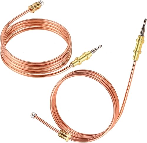 Miniatura 10 de MCAMPAS El quemador piloto de propano y gas natural incluye termopar piloto y tubo e encendedor de chispas, repuesto para calentador de agua Pilot