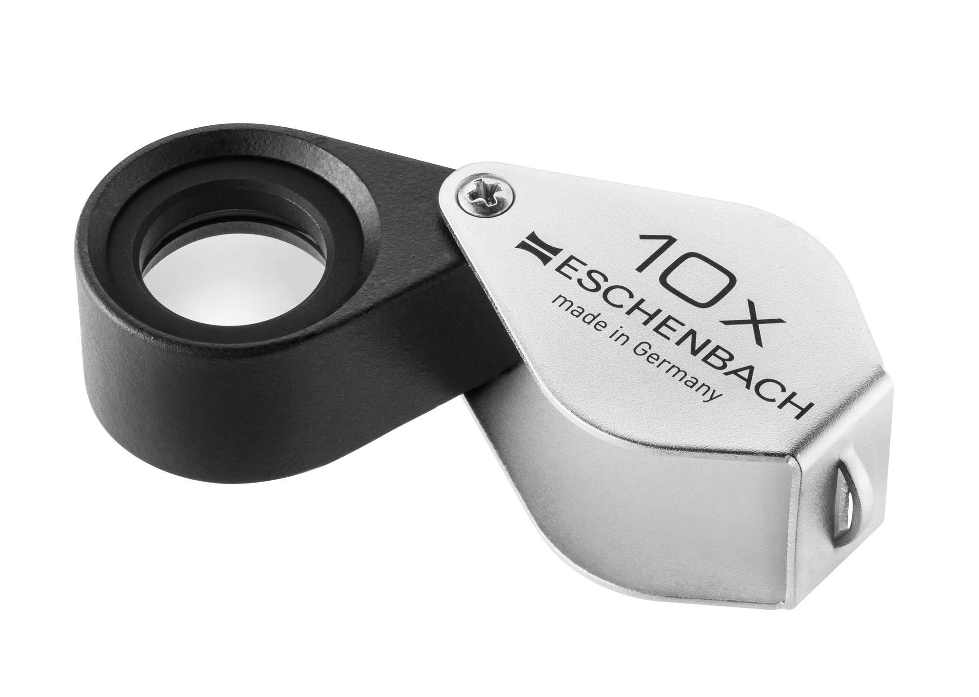 Eschenbach Optik achromatische Einschlaglupe mit 10x-Vergrößerung