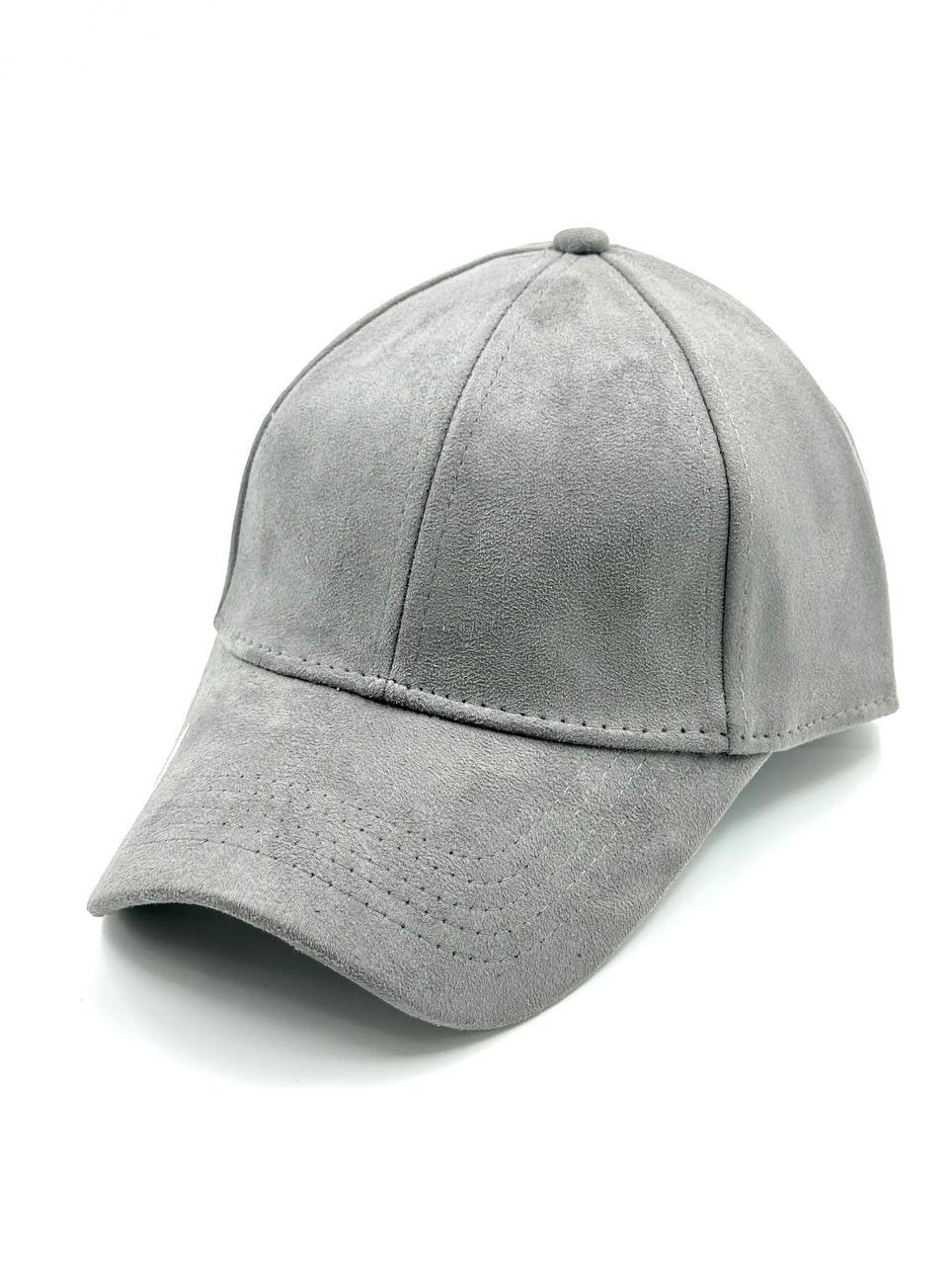 fine sports Suede Cap for Mens and Womens,Unisex Leather Caps for Boys Adjustable Buckle (Grey)-picture-22