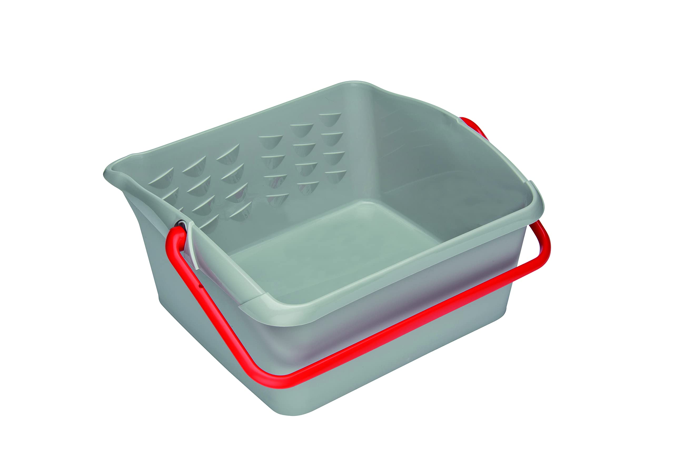 Nespoli – Secchio per Pittura EasyTouch da 10 Litri, Secchio Imbianchino con Manico in Plastica Resistente, per Superfici Ampie e Uso Ripetuto con Rullo Pittura - Griglia non Inclusa