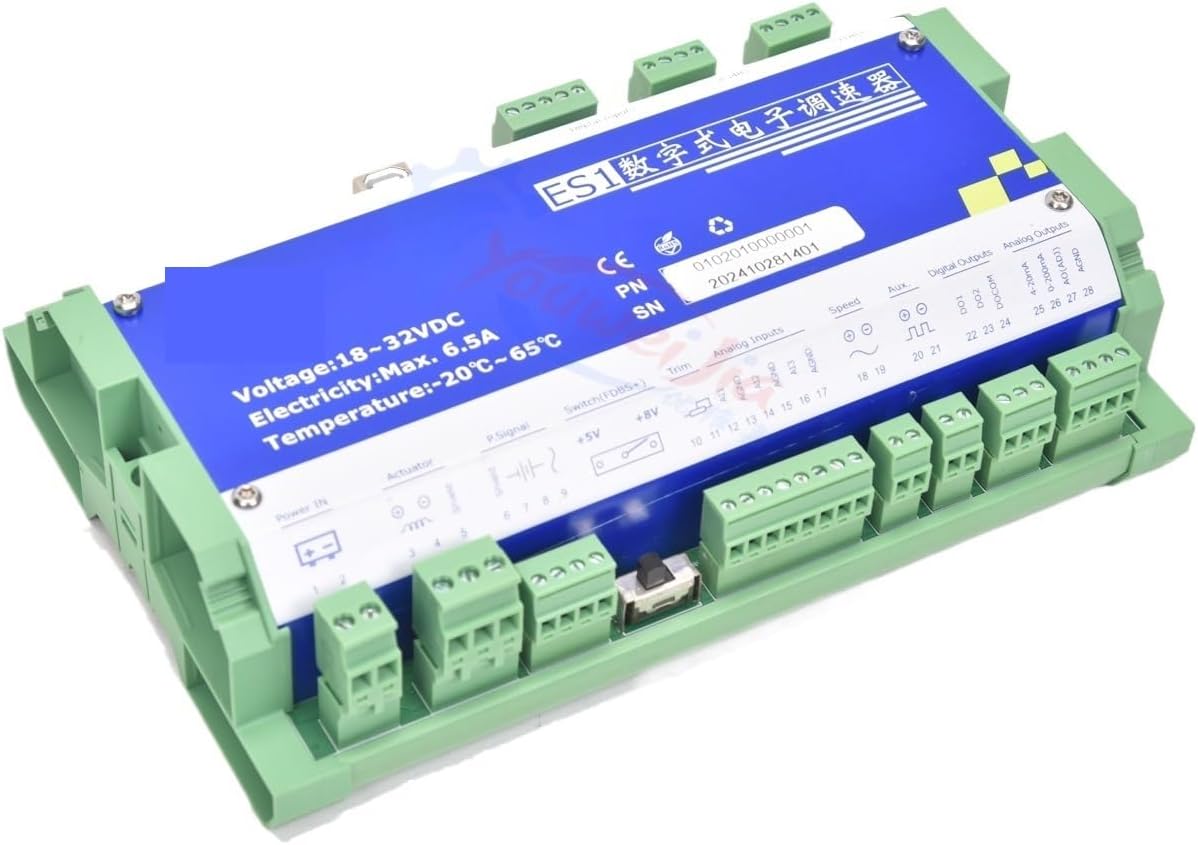 ES1 Electronic Speed Controller 18-32VDC for Automotive Gasoline & Engine