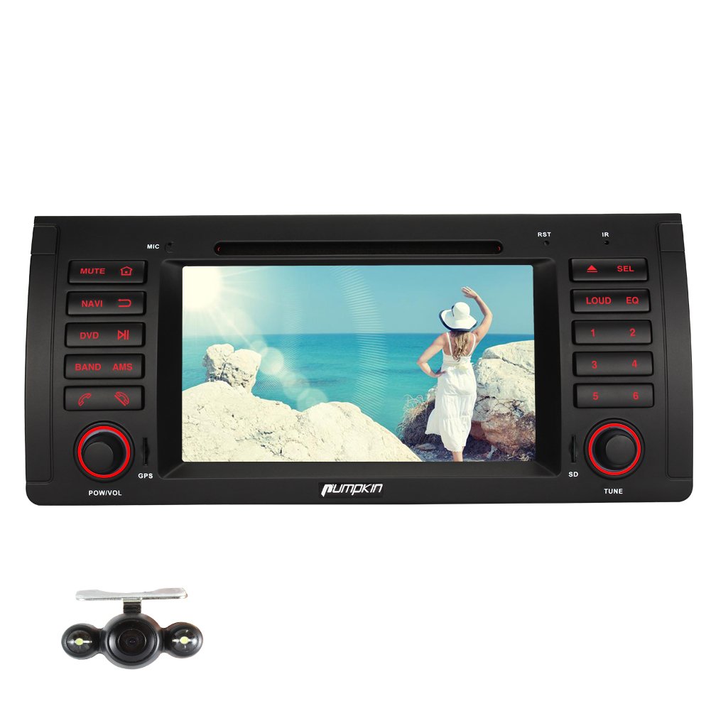 Buy Pumpkin Quad Core 7 inch Android 5.1 Single Din Car Stereo DVD