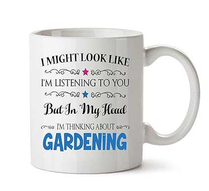 FoxyPrinting Gardening Coffee Mug