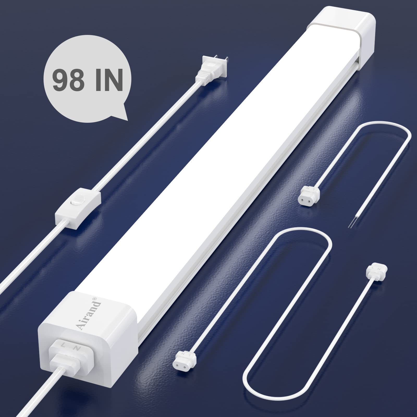 Photo 1 of Airand LED Shop Light  Plug in Utility LED Shop Light 