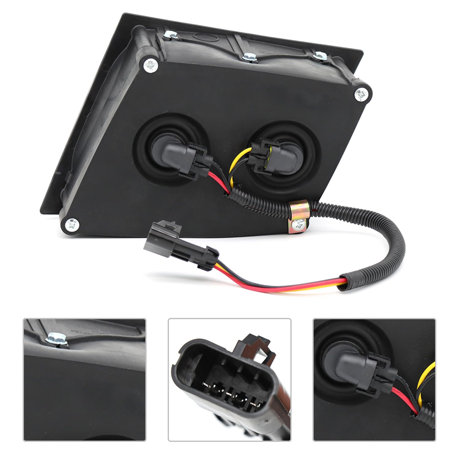 Jeep Light Covers Jeep Wrangler Tail Light Covers – Black ABS