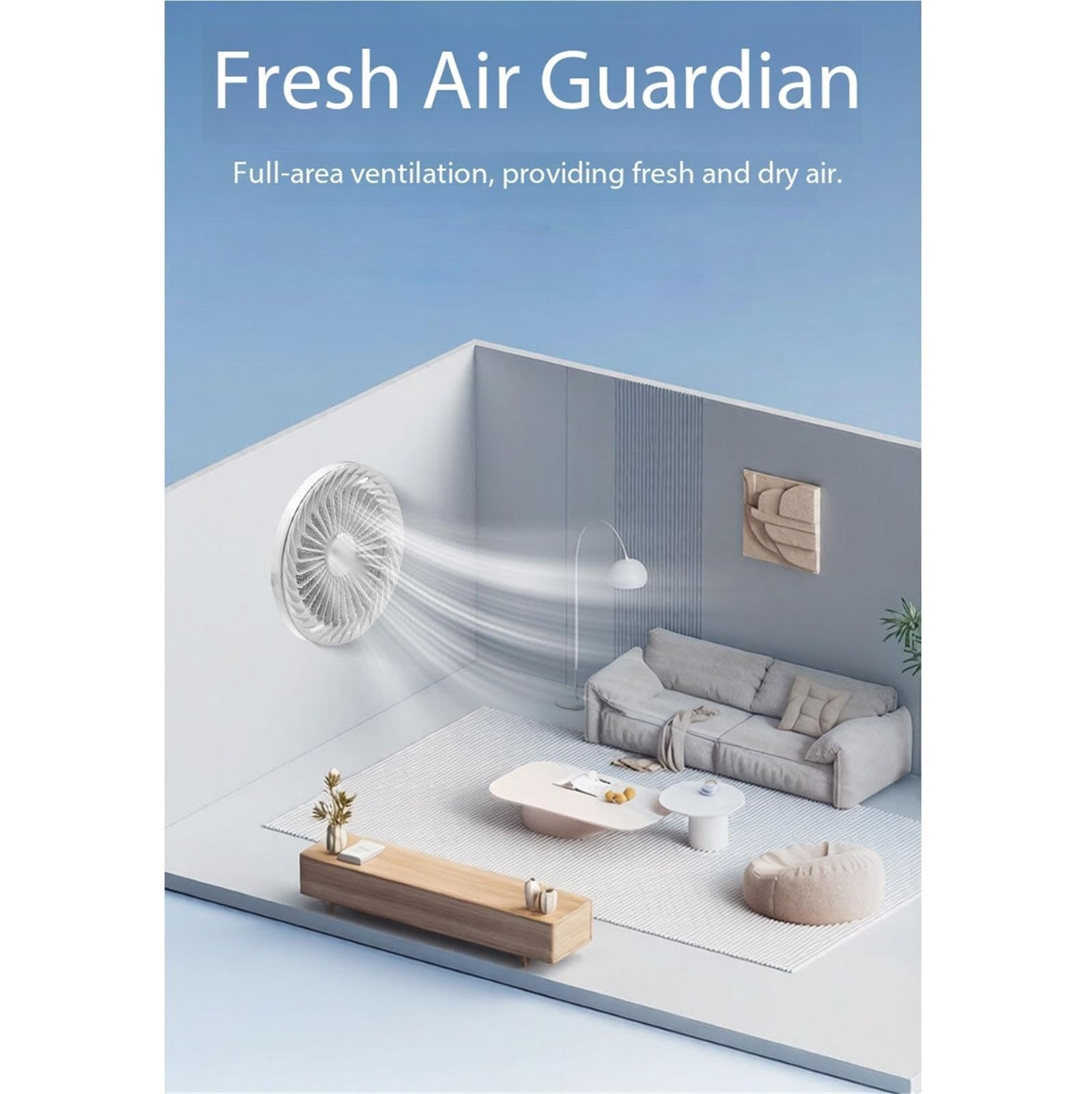 Ventilador doméstico compacto del extractor de aire la pared Garaje
