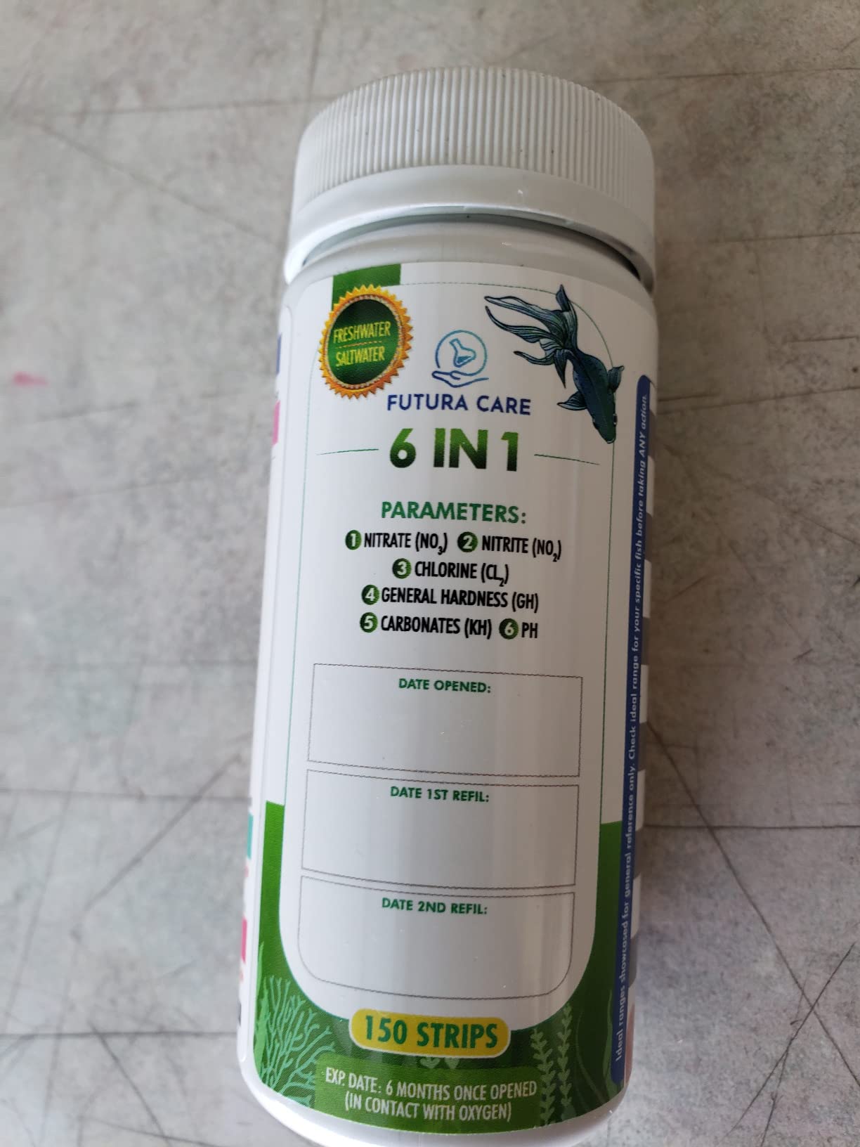 4/mo Finance 6 in 1 Aquarium Test Strips Our Accurate Aquarium