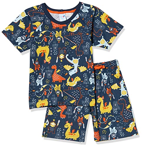 Pijama Curto, Tip Top, Meninos, Marinho, 1