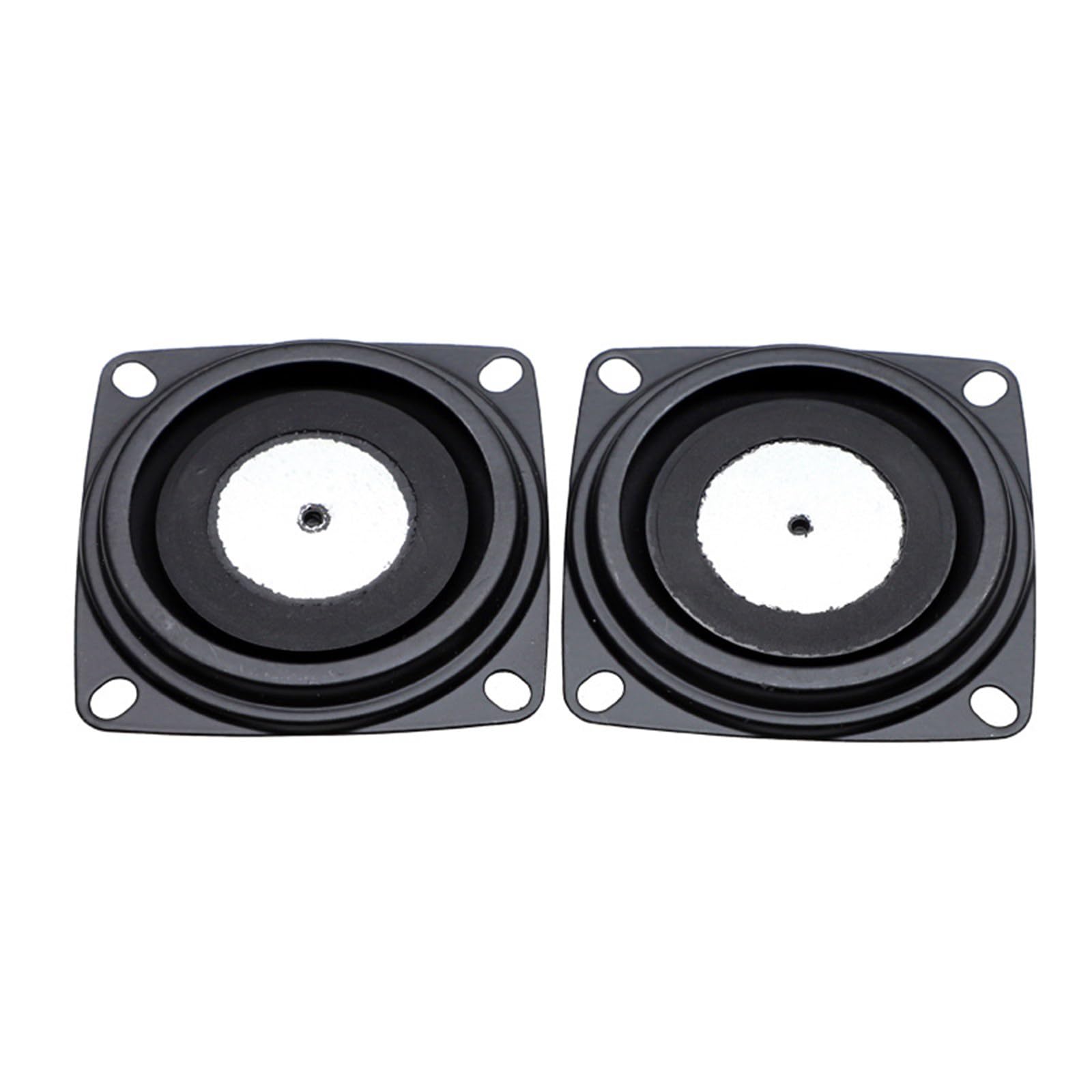 Kangnice 2Pieces 53mm Bass Horns Vibrating Plate Loudspeaker for Closed Cabinet Auditory Systems Loudspeakers