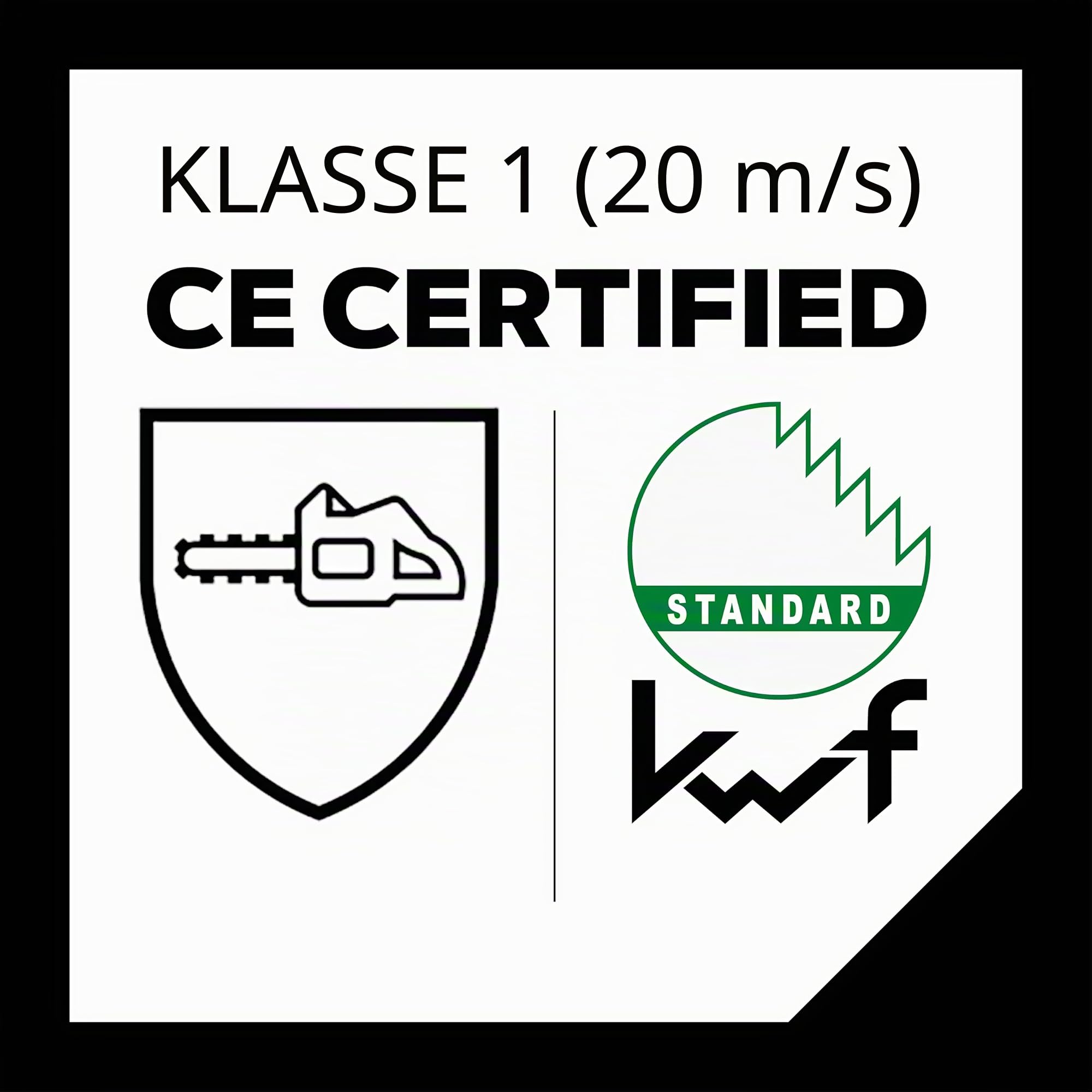 Oregon Waipoua Kettensägen-Schnittschutzstiefel, Größe 41 (EU) | Klasse 1, wasserabweisend, aus hochwertigem Leder, hitze- und kältebeständig, für Damen und Herren