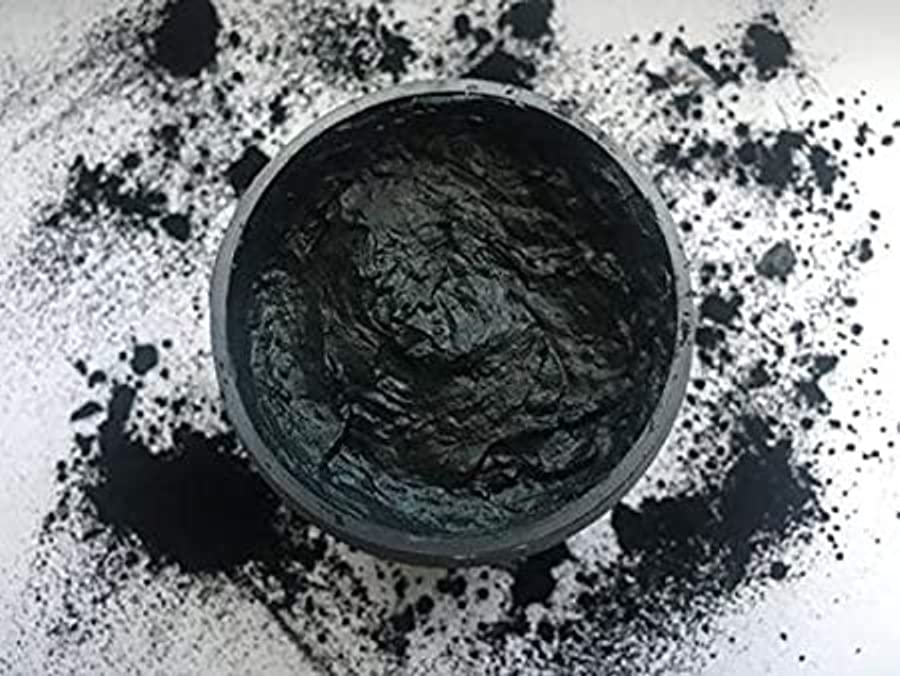 AmazerCare Activated Charcoal Powder for Face & Body (150gm, Zip Pouch) 100% Natural Bamboo Charcoal Powder for Deep Cleansing & Detoxifying 3