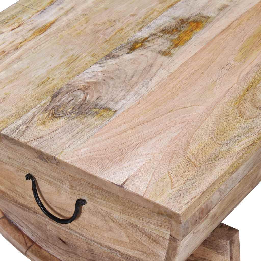 vidaXL Tavolino da caffè in Legno Tavola Tavolo Tavolinetto da Salotto Salone