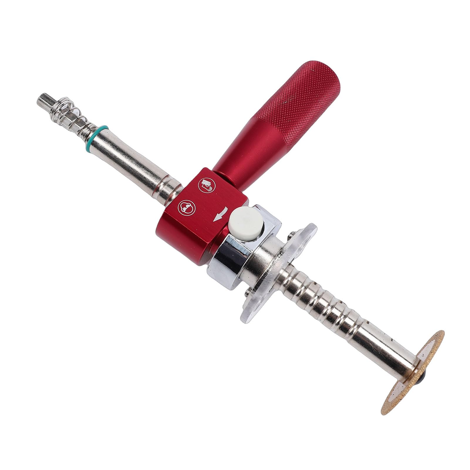 Cortatubos Interior con de Acero Inoxidable, Cortatubos Interno Ajustable para Corte Preciso de Tubos de PVC y ABS, Adecuado para Bricolaje y Uso Profesional