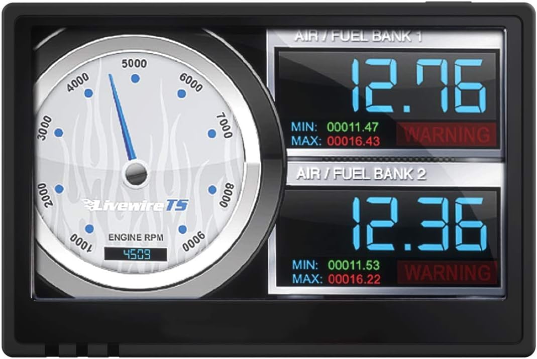 Livewire Vision Performance Monitor by SCT – Plastic, Black, Model 5015PWD