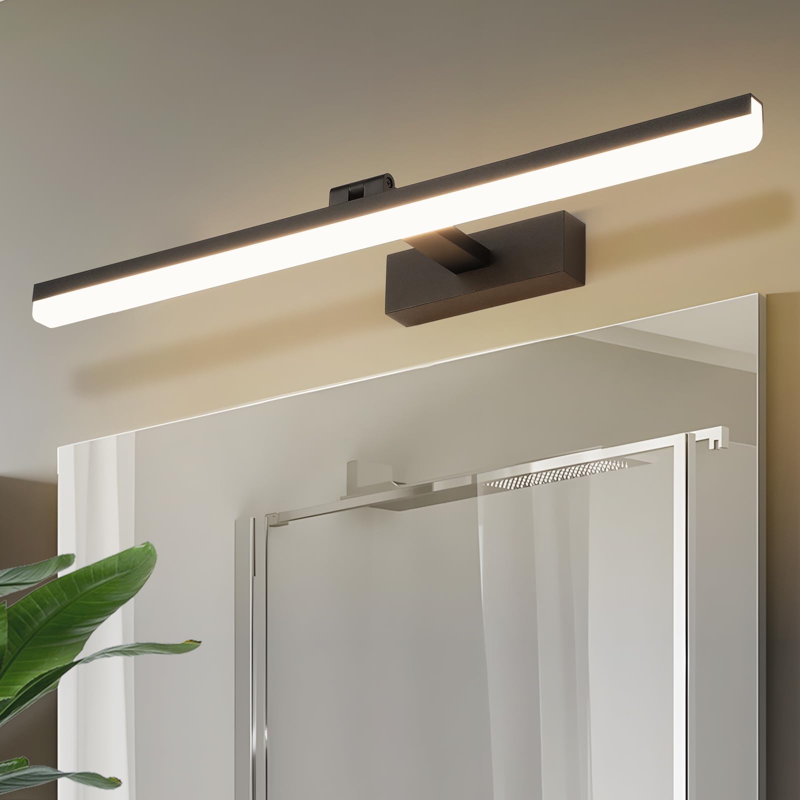 Pasoar EU8210-600-BK-4000K Mirror Lamps (Black-Neutral White 4000k, 60CM), 60 cm - Image 2