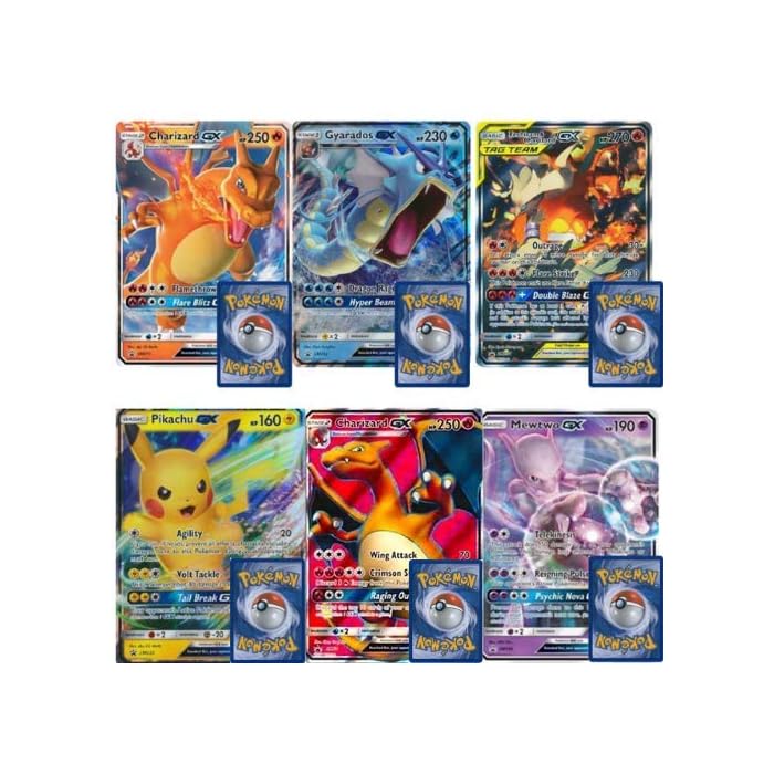 Buy 6 Pokemon Jumbo Cards Big Pokemon Cards Great for Pokemon Wall