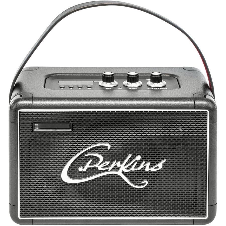 Enceinte Bluetooth puissante avec basses profondes Memphis-Sound C.Perkins portable