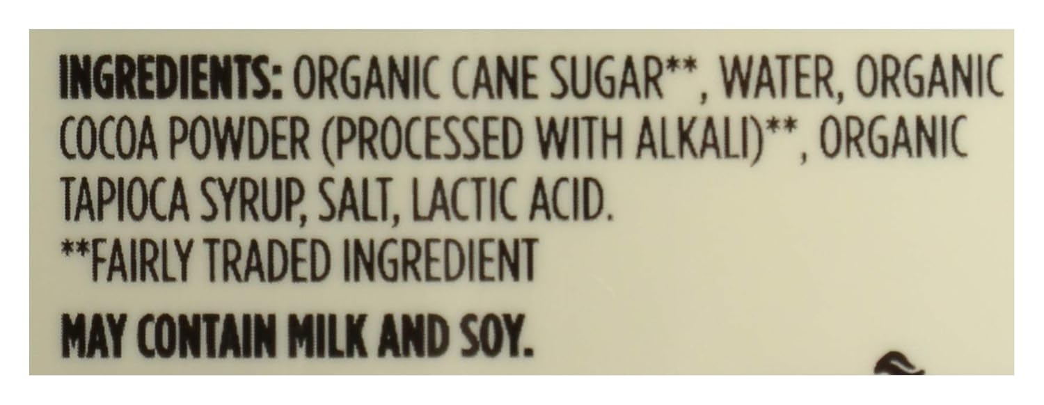 365 by Whole Foods Market, Organic Chocolate Syrup, 15.8 Ounce (Pack of 4)