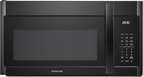 Vista 18 de GASLAND Horno de microondas de 30 pulgadas sobre el rango, 1.9 pies cúbicos sobre el microondas de la estufa, 11 niveles de potencia, cocción con un