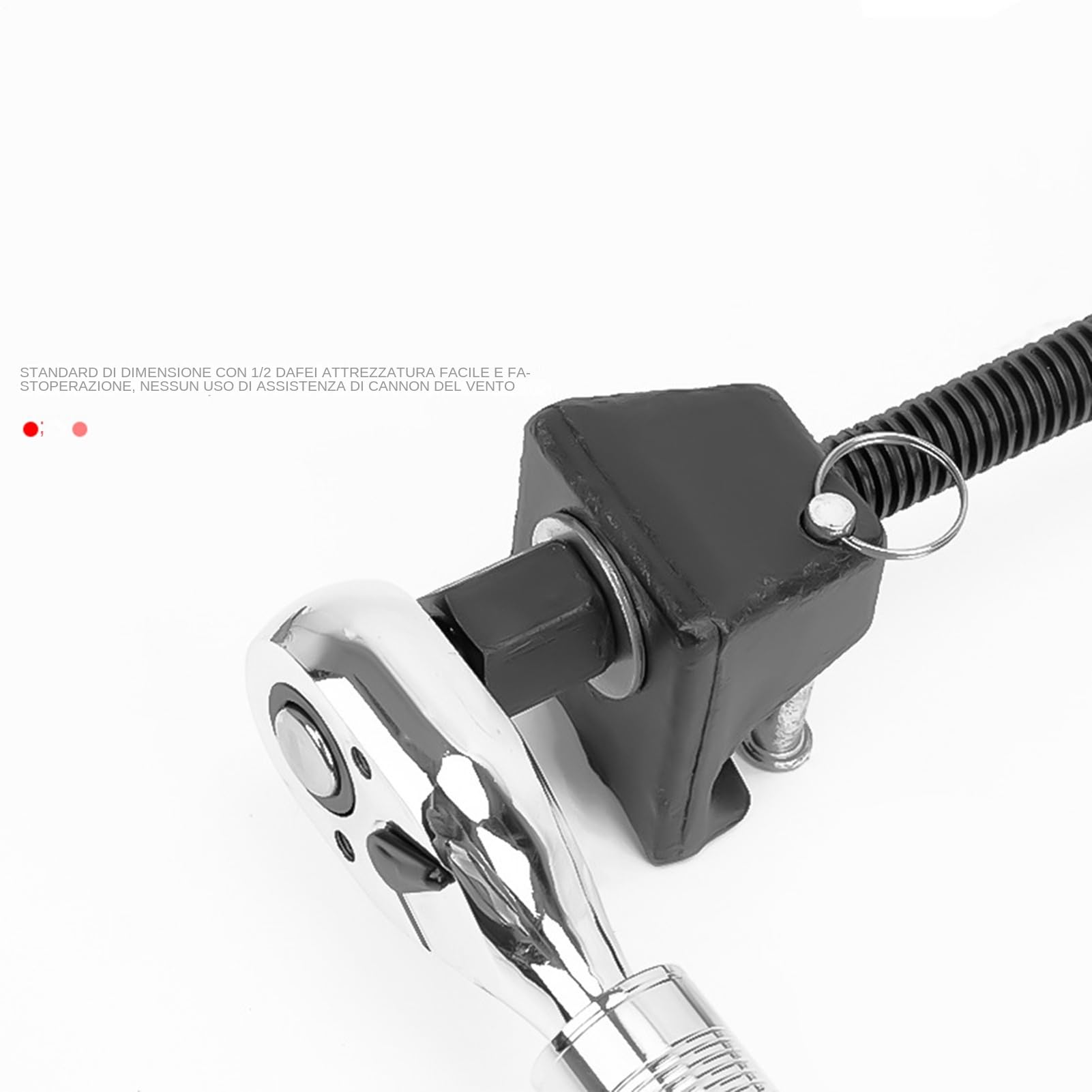 Compressore Per A Kit Universale Resistente 2 Pezzi per Autoveicoli | Attrezzatura per Comprimere di Auto Per Riparazione Auto, Camion, ATV, Porte Del Garage,