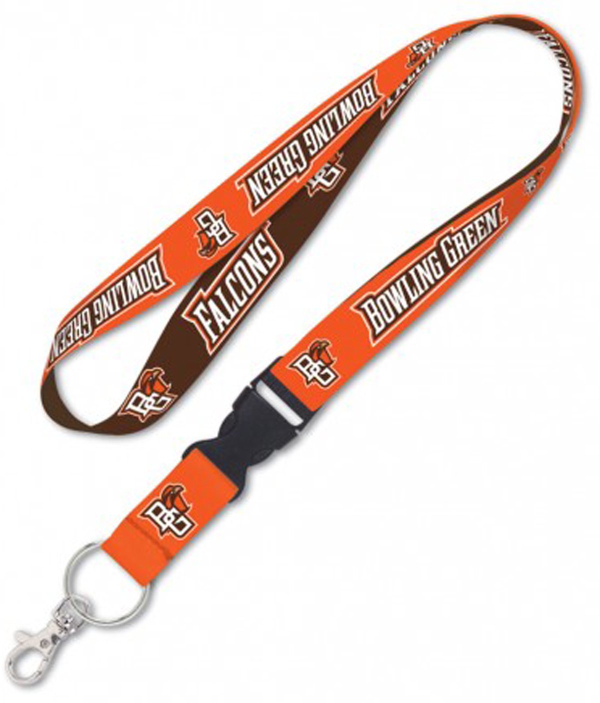 WinCraft Bowling Green State University Falcons Premium Lanyard Key Chain